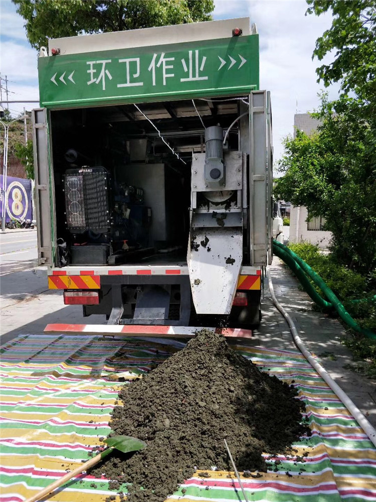 巴林右淤泥干湿分离