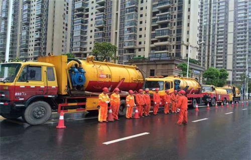 巴林右市政管道清淤